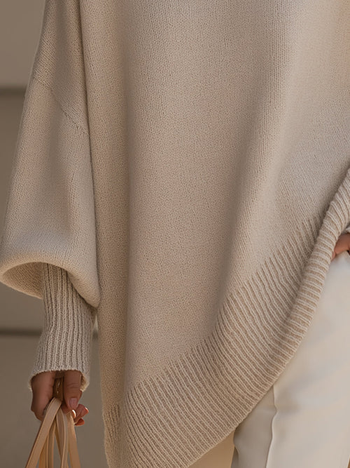 Elegant Oversized Knit Sweater