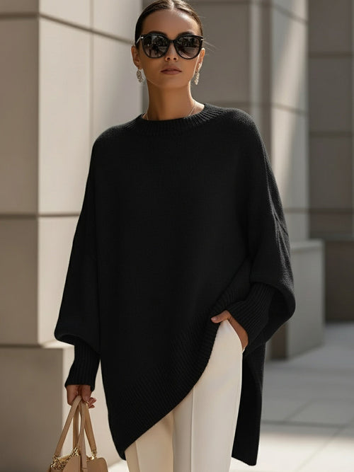 Elegant Oversized Knit Sweater