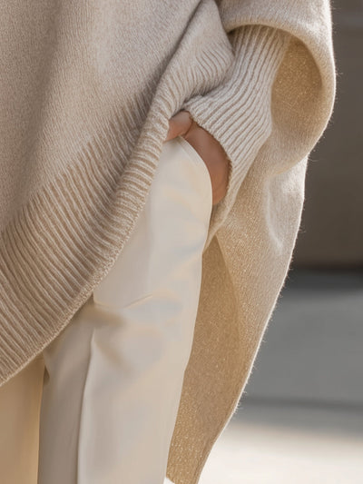 Elegant Oversized Knit Sweater